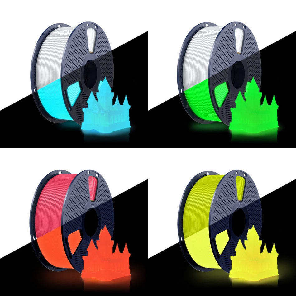Glow in The Dark (Luminous) PLA 3D Printer Filament 1KG