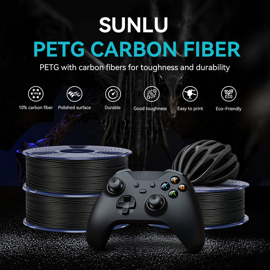 PETG-CF, PETG Carbon Fiber 3D Printer Filament 1KG