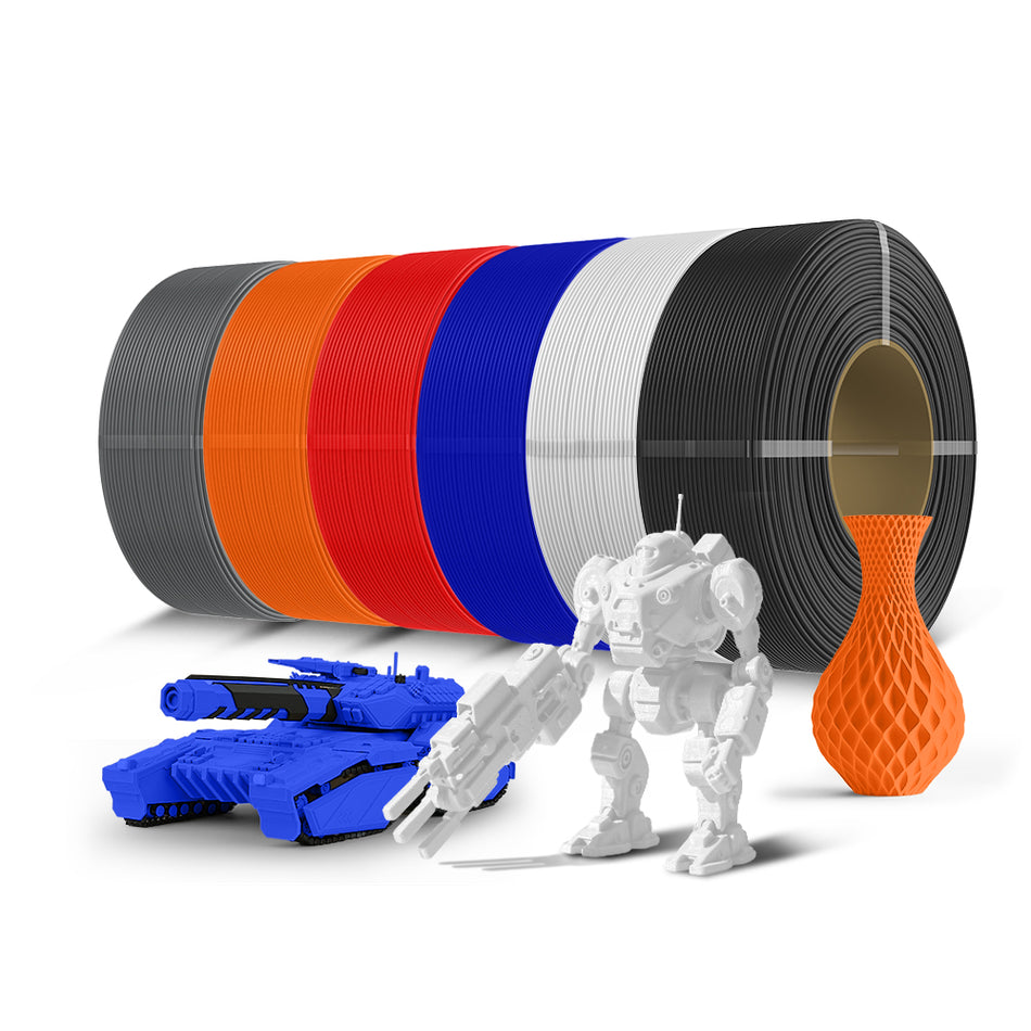 SUNLU PLA+, PLA+2.0 Refill Filament, Compatible with 2025 SUNLU Third-Generation Reusable Spool & Bambu Lab Reusable Spool, Spool-free Filament