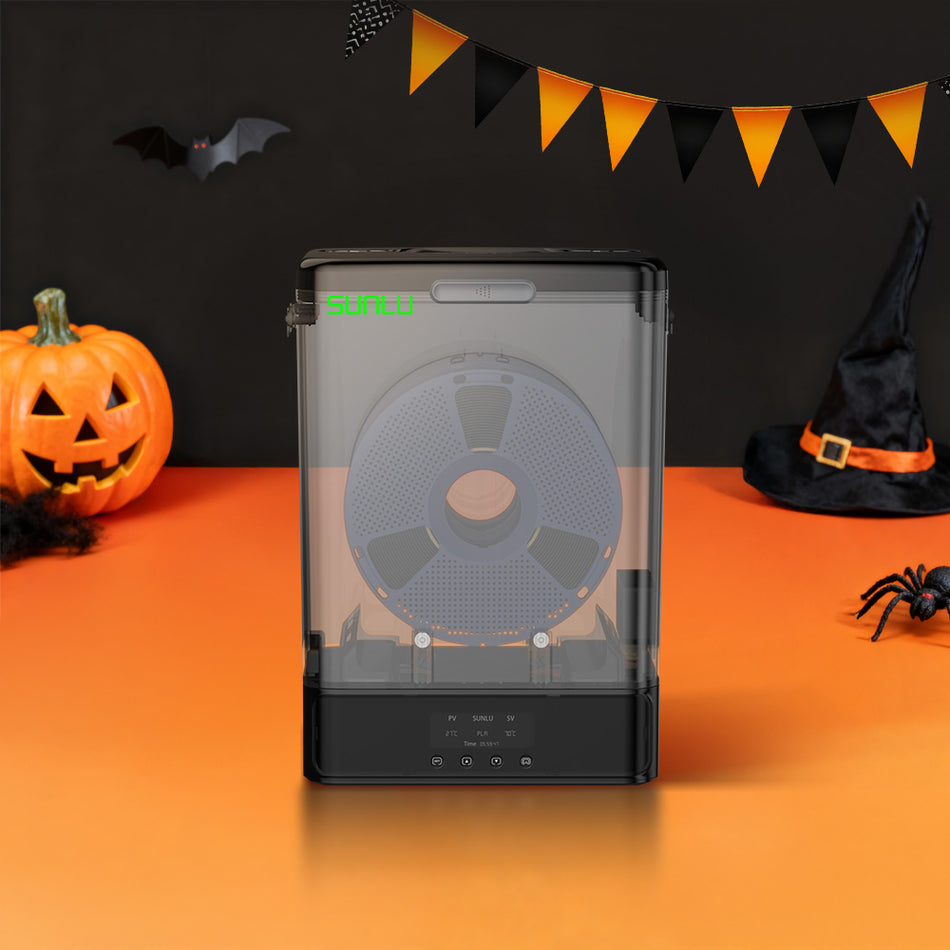 SUNLU FilaDryer SP2, 2-in-1 Filament Dryer Combine with Storage Box, Up to 70℃(158°F) Drying and Seamless Storage, Compatible with spool size 1kg×2 or 2kg×1 or 3kg×1