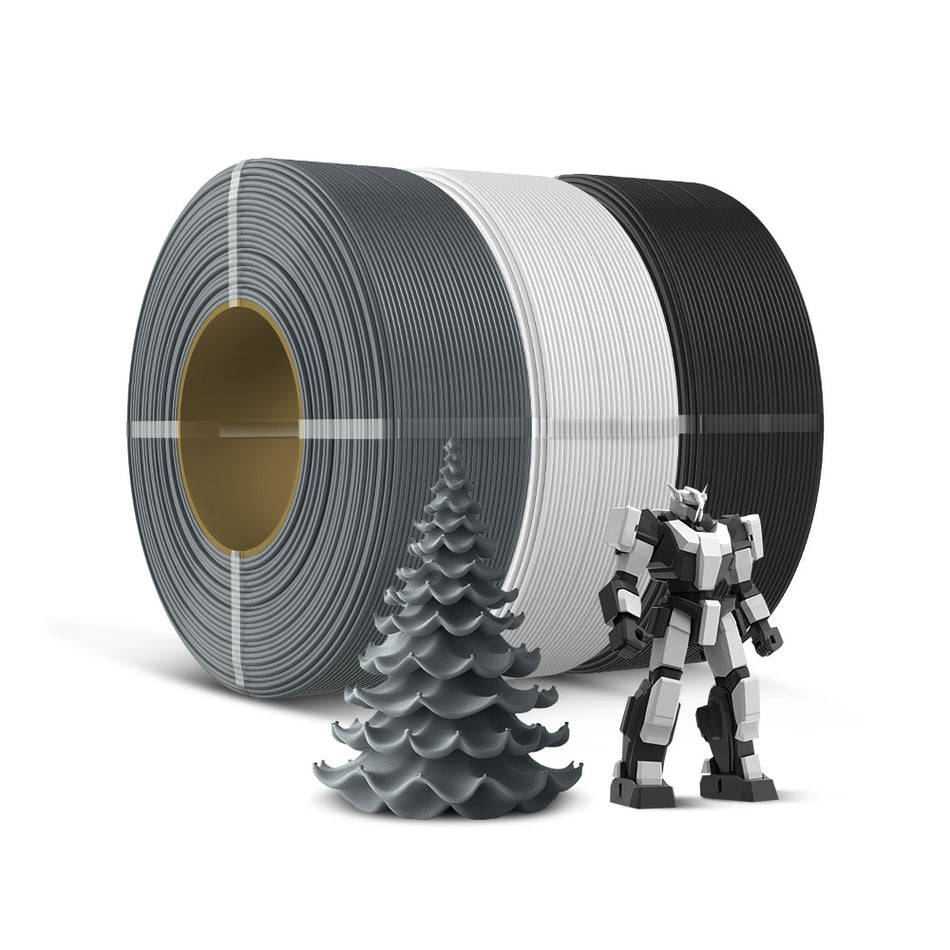 SUNLU PLA+, PLA+2.0 Refill Filament, Compatible with 2025 SUNLU Third-Generation Reusable Spool & Bambu Lab Reusable Spool, Spool-free Filament