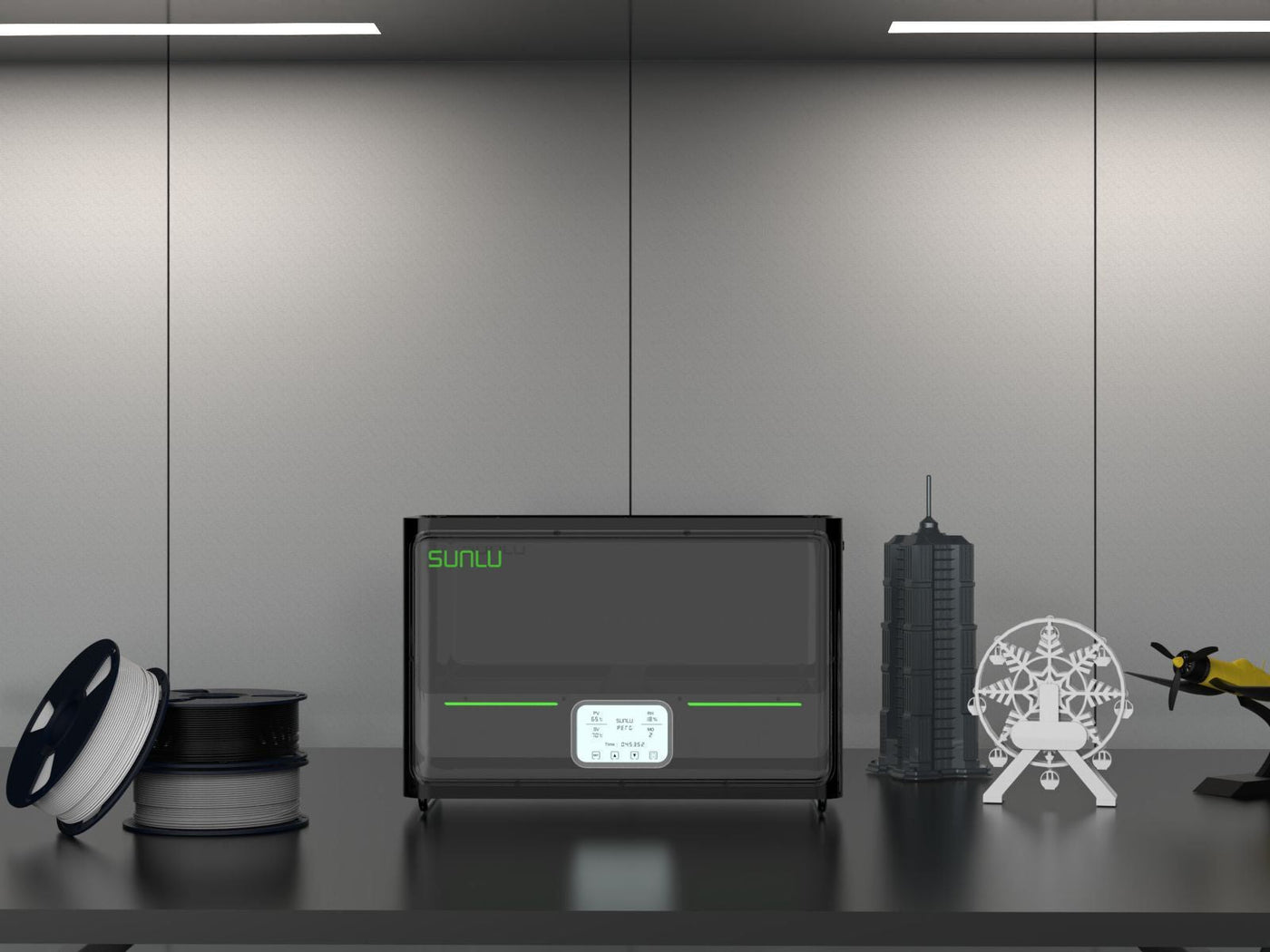 Revolutionize 3D Printing with SUNLU FilaDryer S4 and High-Quality Filaments