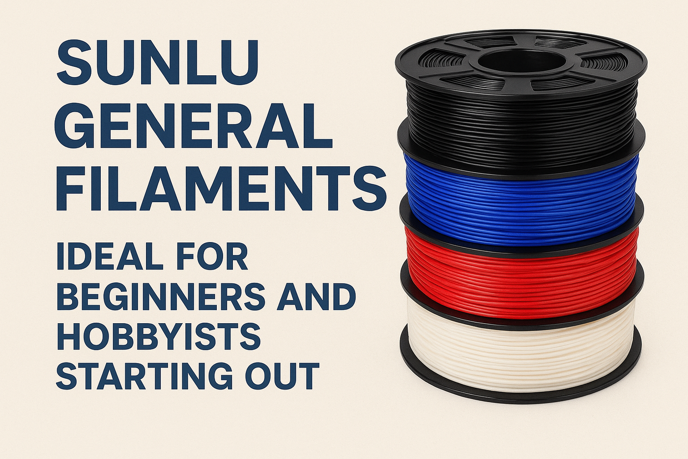 SUNLU 3D Filament Guide 2025: Tailored Tips for Beginners, Hobbyists, Artists, Makers, and Engineers