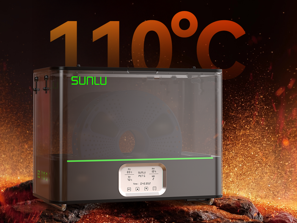 Discover the SUNLU FilaDryer E2: A Comprehensive Tool for Filament Drying and Annealing in 3D Printing
