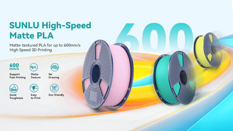 SUNLU High-Speed Matte PLA: Tips for Perfect Prints and Applications