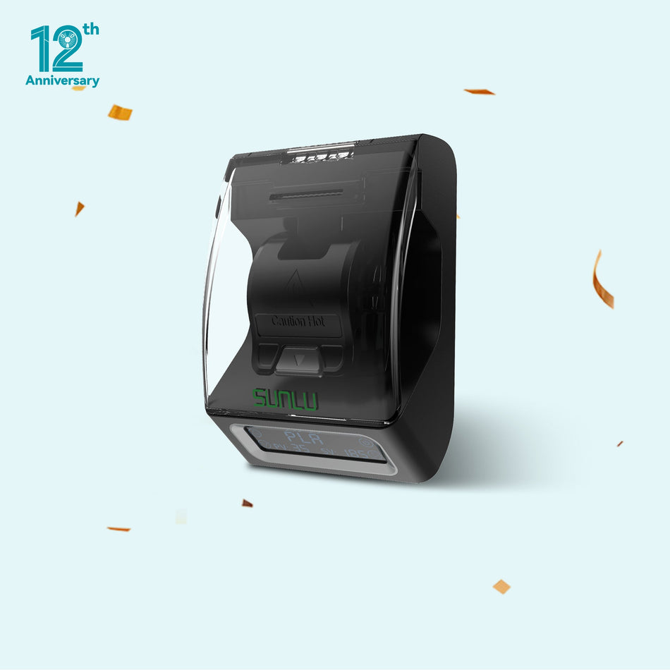 [12th Prime Deal] SUNLU Filament Connector FC01, Fusion Splicer, weldable to 1.75mm PLA, ABS, PETG, PCL, PA and PC Filament