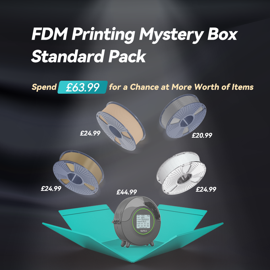 FDM Filament Printing Mystery Box, Unlock the Surprise Mystery Box