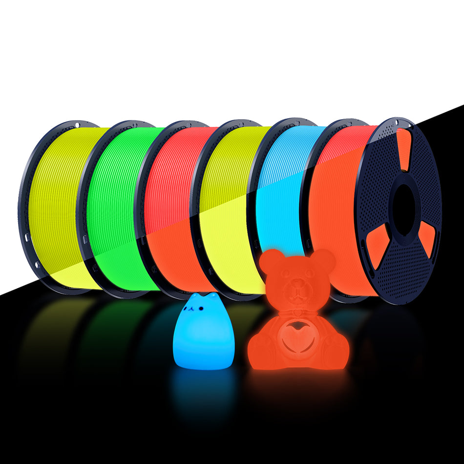 [MOQ: 3 Rolls] PETG Glow in The Dark (Luminous) 3D Printer Filament 1KG