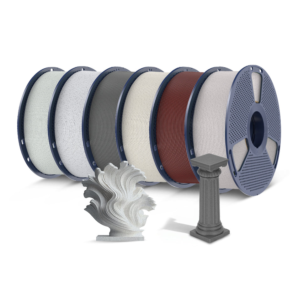 [Buy3 Save £2 on each] High Speed PLA Marble 3D Printer Filament 1KG