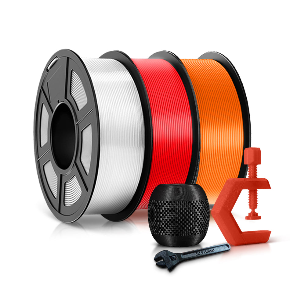 PETG Filament 1KG*5 Spools Combo