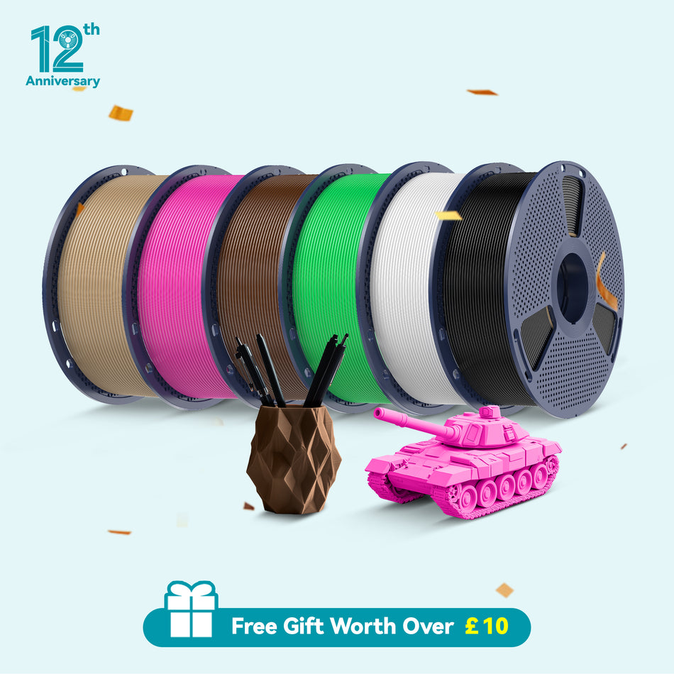 [12th Prime Deal] PLA+ 2.0, Upgraded PLA+(PLA Plus), 3D Printer Filament 1KG