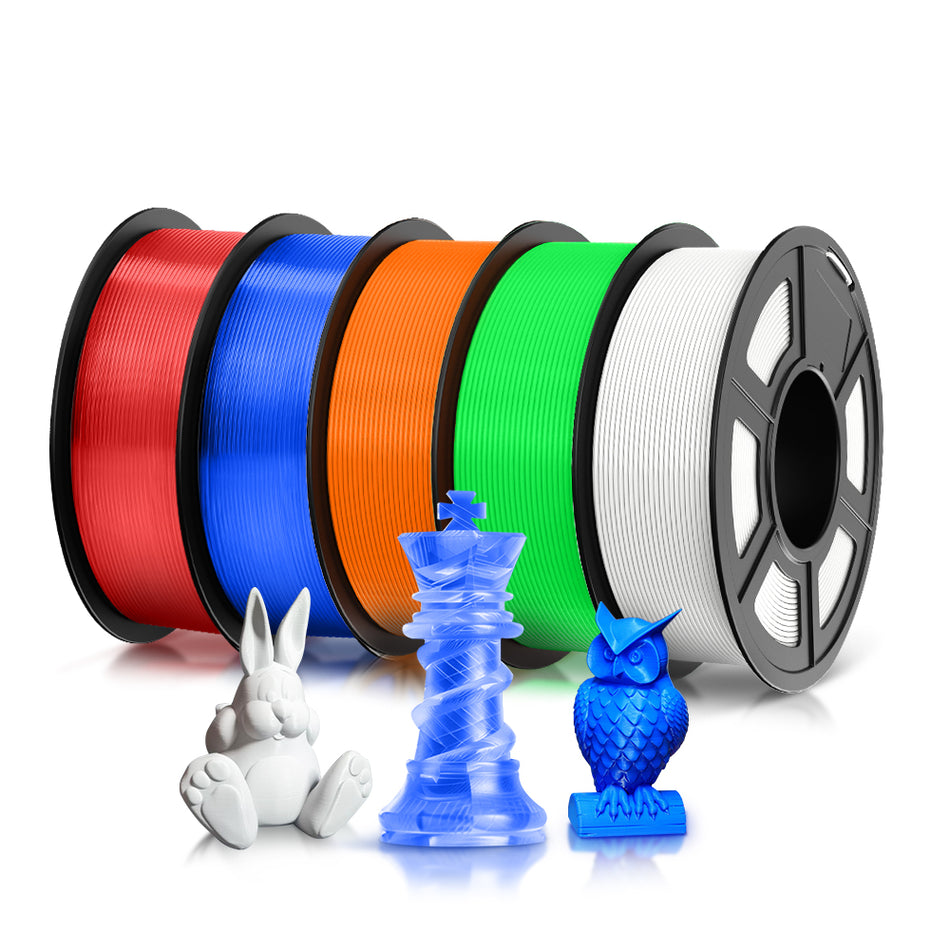 PLA+(PLA Plus) Filament 1KG*5 Spools Combo