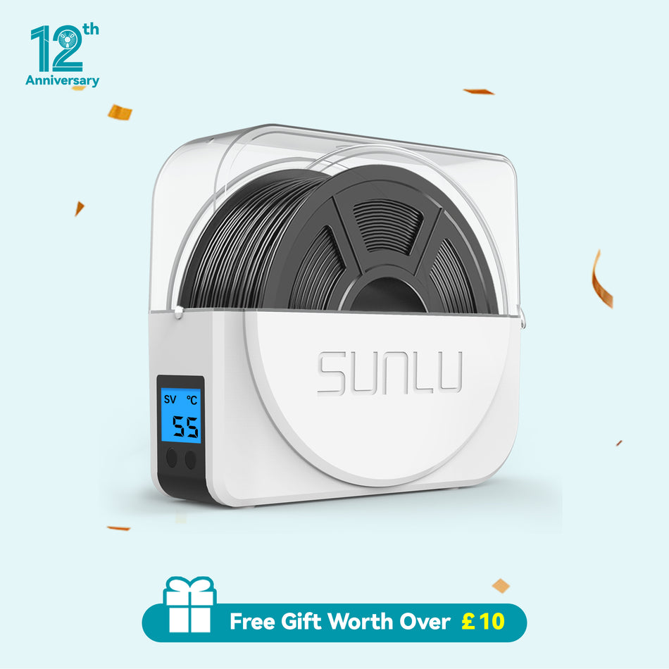 [12th Prime Deal] SUNLU S1 Plus Filament Dryer, Keeping Filament Dry During 3D Printing