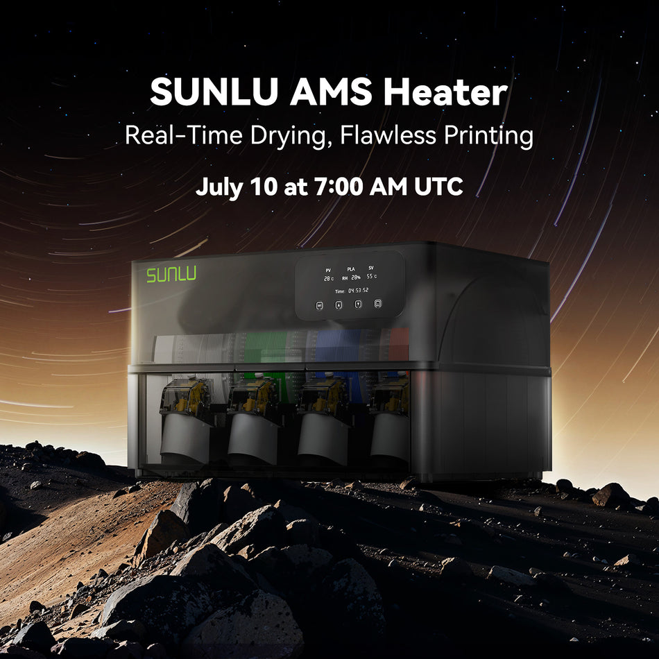 [Pre-order Now] SUNLU AMS Heater, Upgraded your Bambu AMS, Enables Drying while Printing