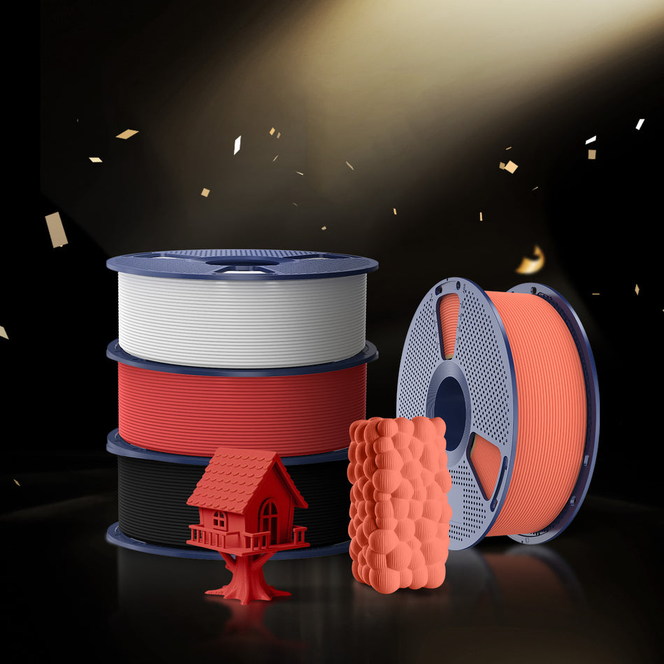 [MOQ: 3 Rolls] High Speed Matte PETG 3D Printer Filament 1KG