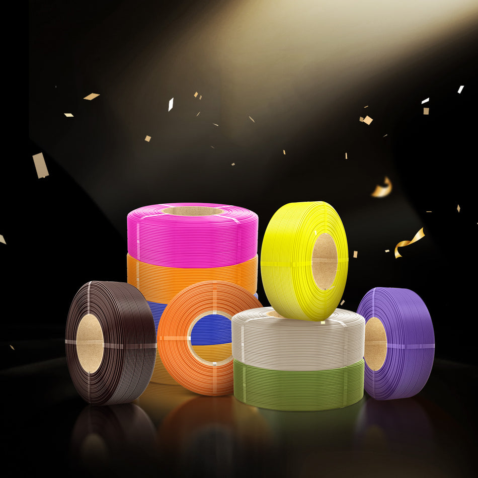 [Refill Freely, No Spool Waste] SUNLU Refill Filament 1KG, Compatible with 2025 SUNLU Third-Generation Reusable Spool & Bambu Lab Reusable Spool