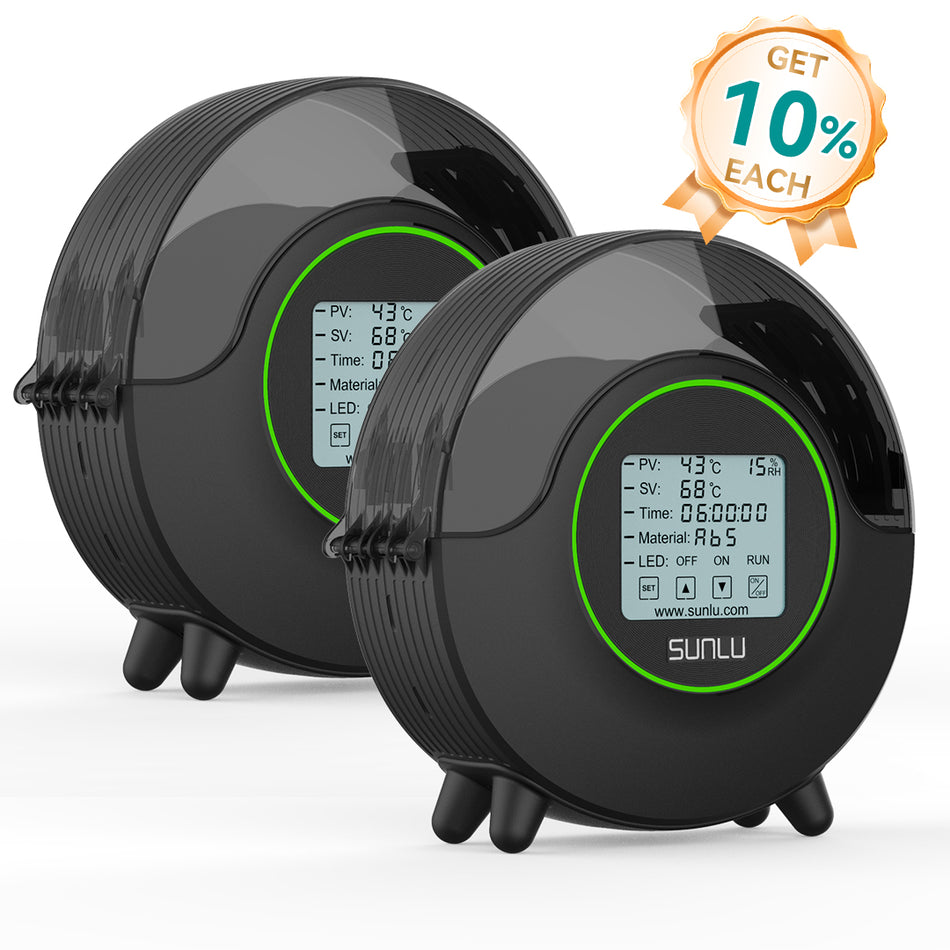 SUNLU Filament Dryer S2, 360° Surround Heating During 3D Printing, Dryer and PLA+ Filament Bundle, Get PLA+ at £8/KG