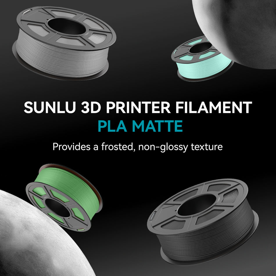 [MOQ 3 Roll] PLA Matte Filament 1KG