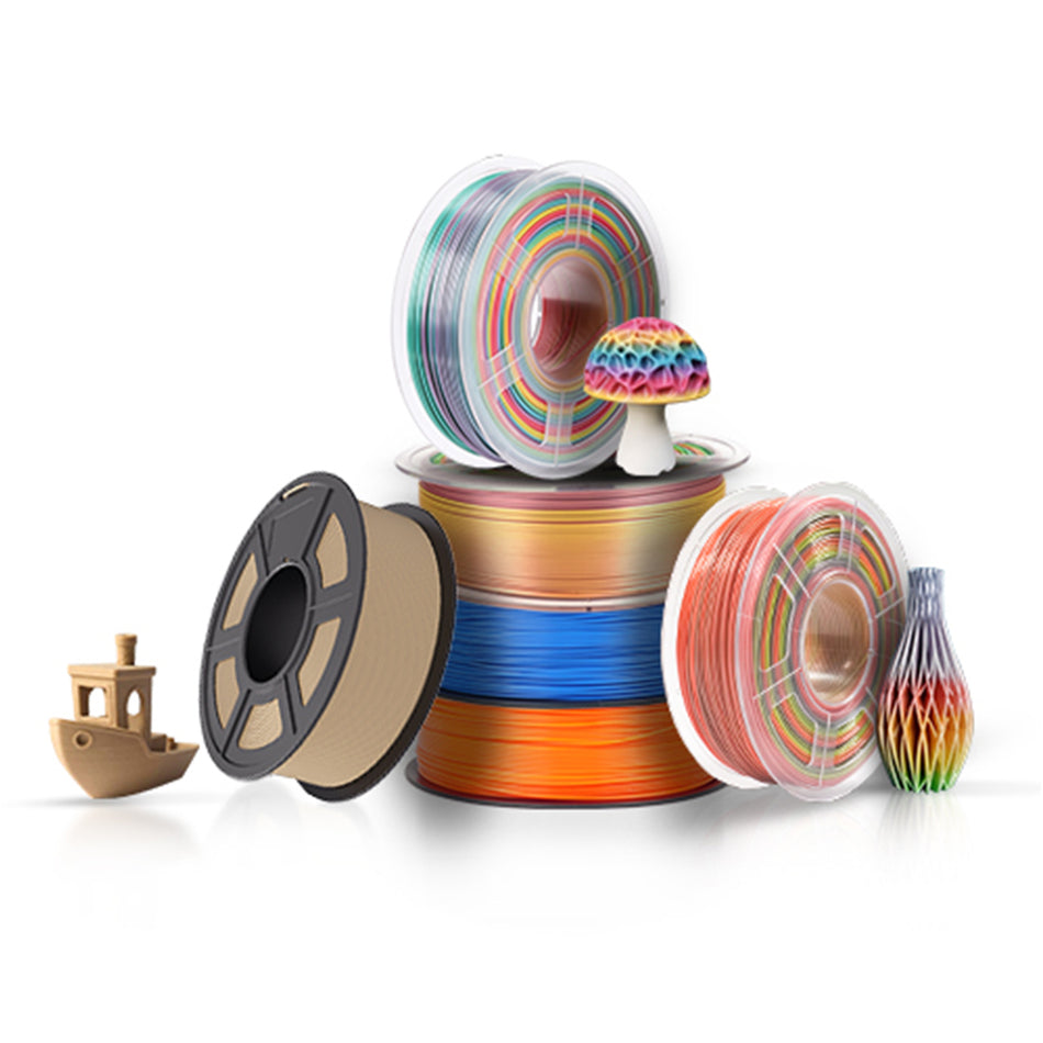 Specialty Filaments Wood, Marble, Rainbow, Glow in Dark PLA 1KG